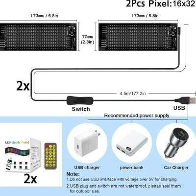 LED Flexible RGB Car Advertising Screen