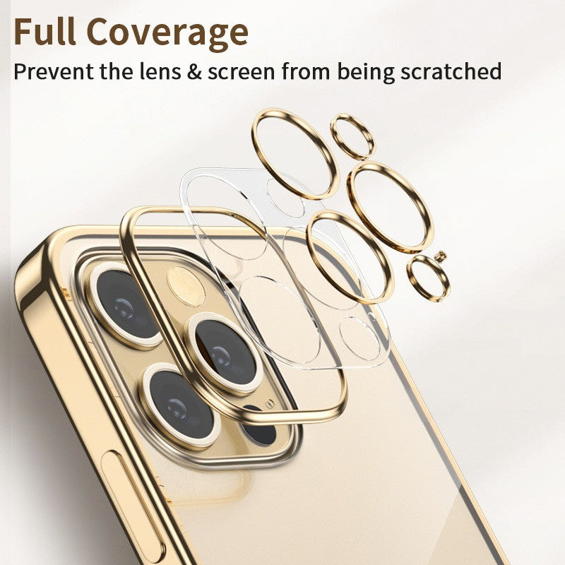Handy Hülle Für Iphone 17 16 15 14 13 12 11 Pro Max 8 Case Silikon Transparent