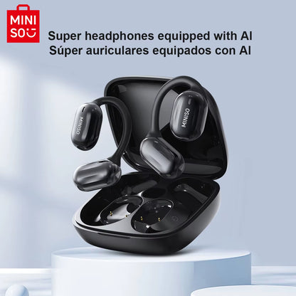 MS162 Intelligent Bluetooth Translation Earbuds Wireless Headphones Chat Headset Office Travel,16Mm Driver Unit