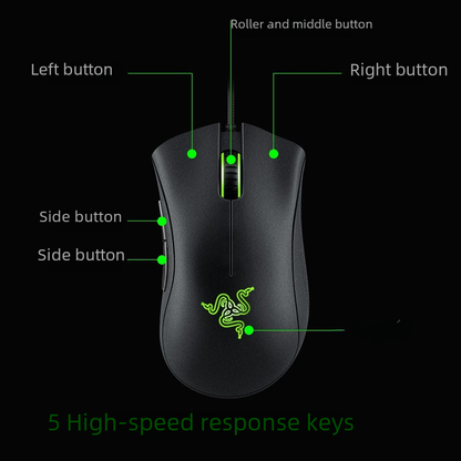 Razer Viper Standard Edition Kabelgebundene Gaming-Maus 6400DPI