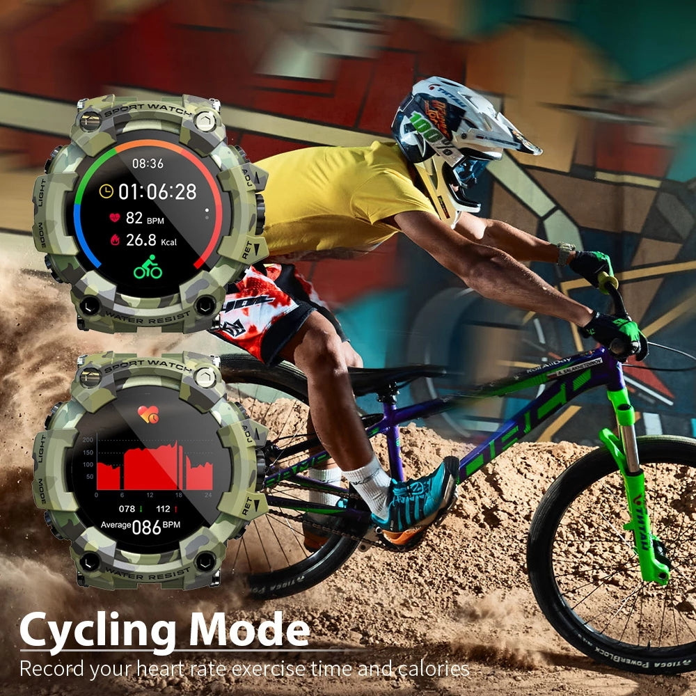 Smart Fitness Tracker Watch for Android & iOS