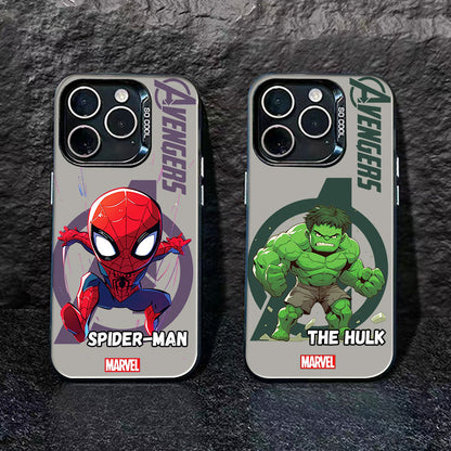 Cartoon iPhone 15 Case - Marvel Spiderman Design