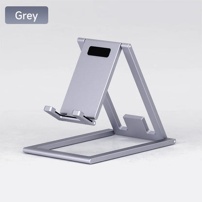 Hagibis Phone Stand Aluminum Cell Phone Adjustable Desk Phone Holder for Iphone 15/16/17 Pro Max SE Tablet Support Mount Stand