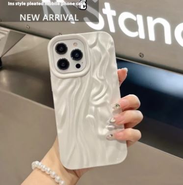 Geprägte Wellen Handyhülle für iPhone
