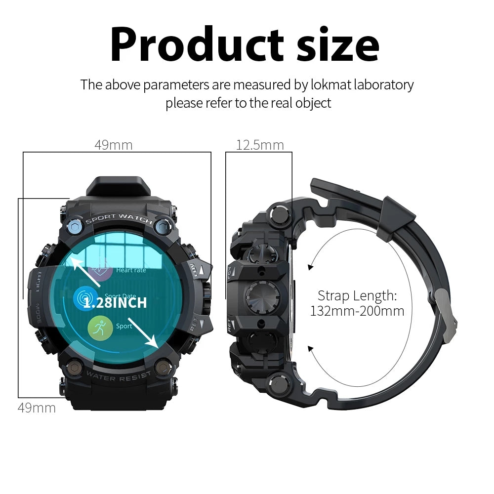 Smart Fitness Tracker Watch for Android & iOS