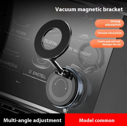 Vacuum Rotary Magnetic Car Phone Holder