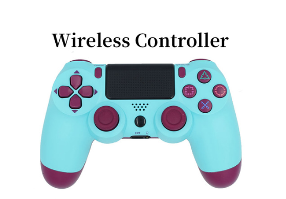 Wireless Bluetooth PS4 Game Controller with Snowflake Keys