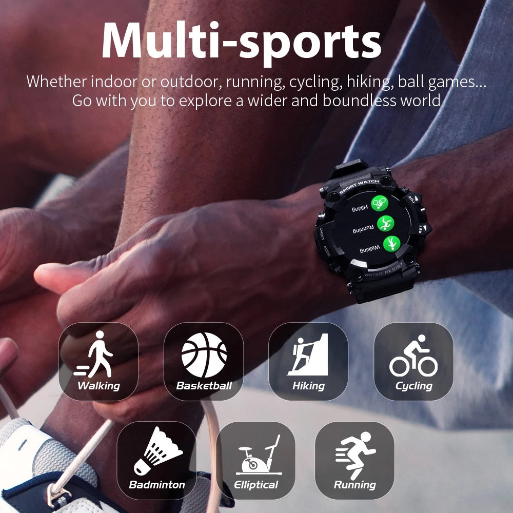 Smart Fitness Tracker Watch for Android & iOS