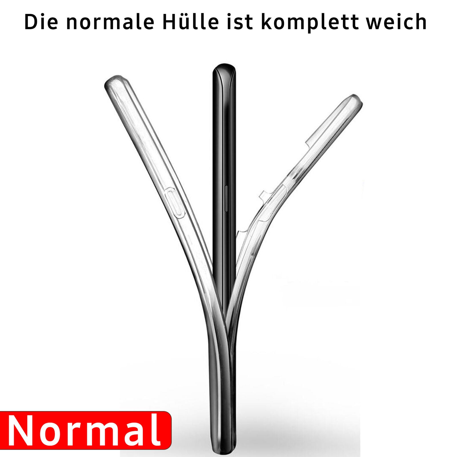 Hülle Für Samsung Galaxy Iphone Huawei Xiaomi Case Schutz Handyhülle TPU Silikon