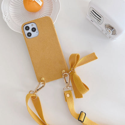Plush Diagonal Lanyard for iPhone - Apple Compatible