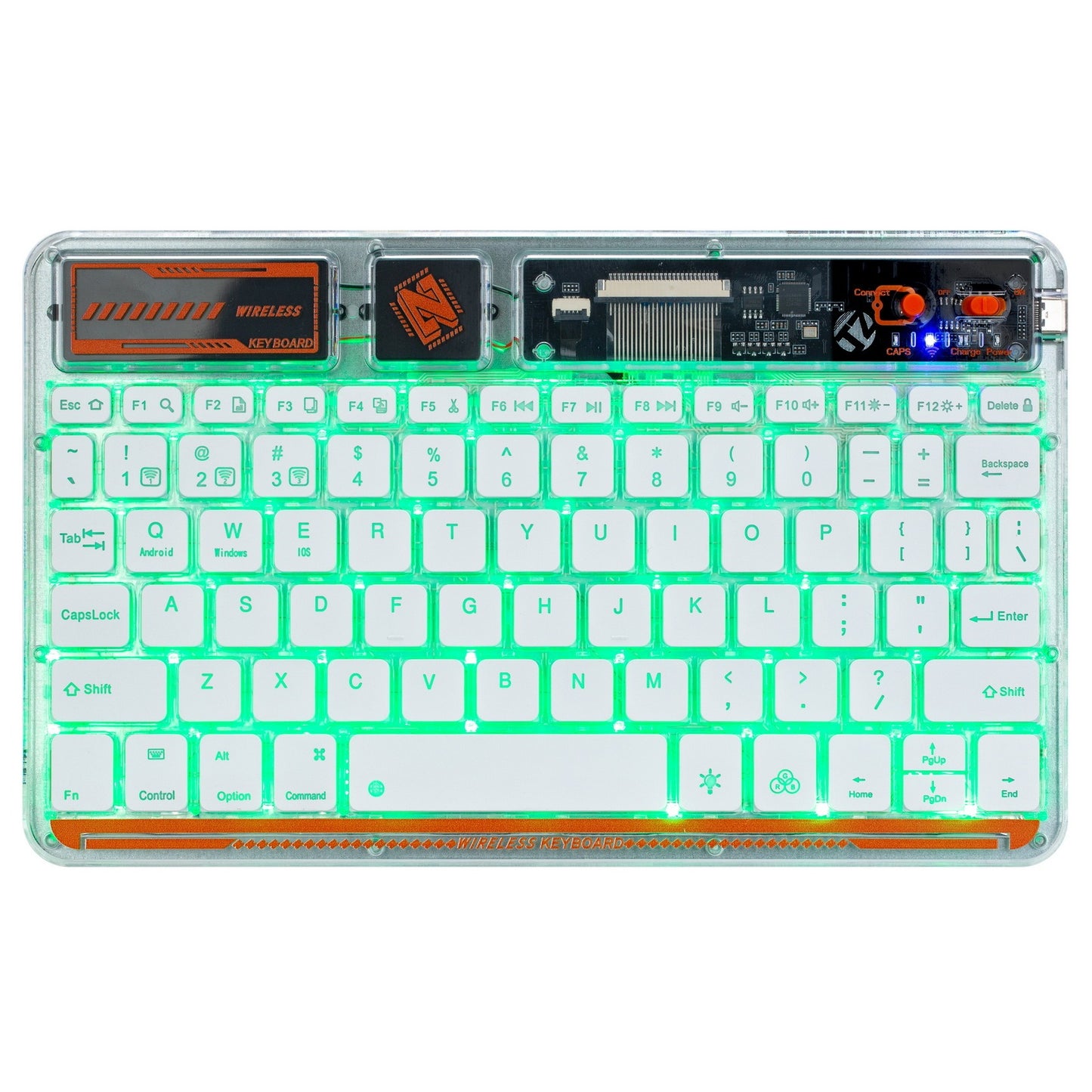 Backlit Bluetooth Keyboard for iPad, Android, Windows