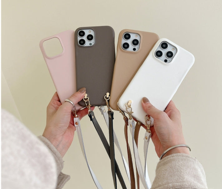 Plush Diagonal Lanyard for iPhone - Apple Compatible