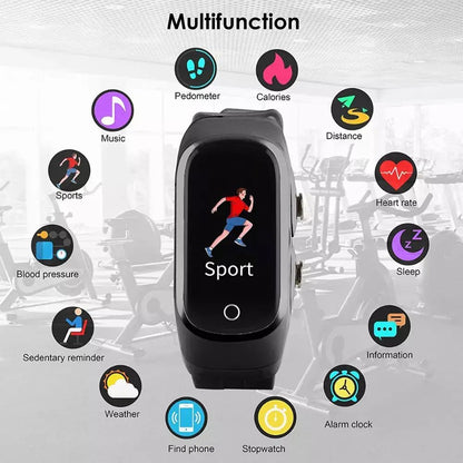 2-in-1 Smartwatch & Earbuds Fitness True Wireless Combo