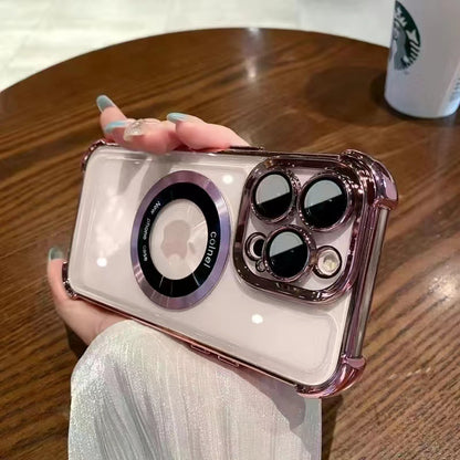 Magnetic Protective Phone Case for iPhone 13-15